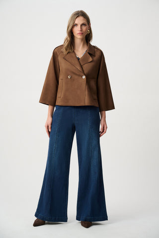 Scuba Suede Boxy Jacket