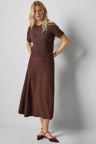 Short Sleeve Sparkle Sweater