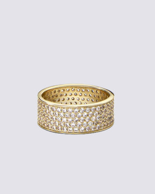 SLICK PAVE RING