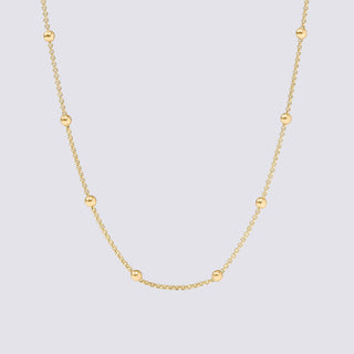 Solara Delicate Station Necklace-24"