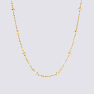 Solara Delicate Station Necklace-18.5"