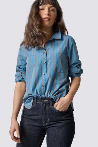 Striped Button Down Shirt