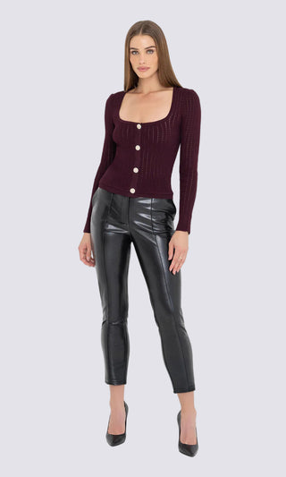 TULA VEGAN LEATHER PANTS