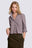 Brown/White Stripe