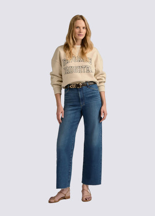 The Cropped Collegiate Sweatshirt