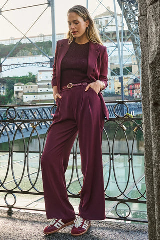 Wide-Leg Trousers