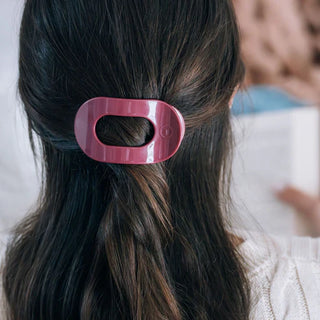 Wild Side Small Flat Round Hair Clip
