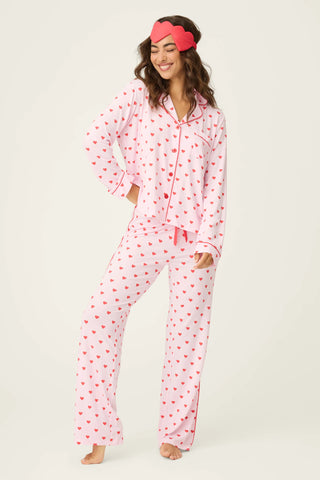 Wildest Dreams Heart Print 3-Piece PJ Set Regular price