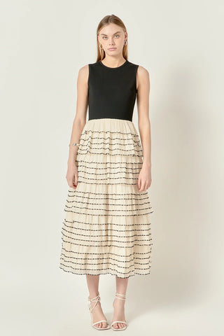 AURELIA RUFFLE DRESS