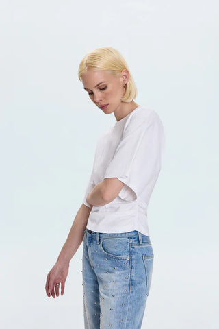 VERONICA KIMONO SLEEVE FITTED TEE
