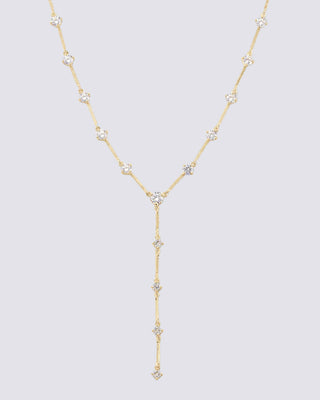 LAVISH LARIAT NECKLACE