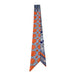 BLUE AND ORANGE FLORAL