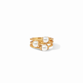 Calypso Trio Ring-Pearl