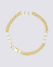 GOLD/WHITE