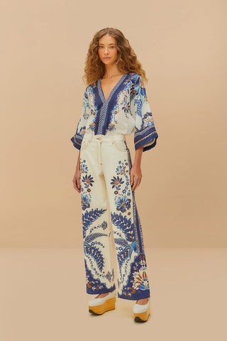 ANA TAPESTRY KIMONO BODYSUIT