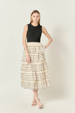 AURELIA RUFFLE DRESS