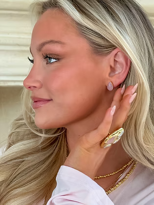 Tear Drop Studs