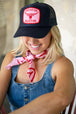 Navy Trucker/Pink Hecho Patch