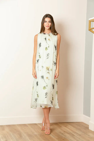 Printed Silk Dress