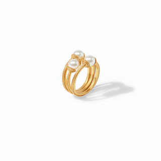 Calypso Trio Ring-Pearl