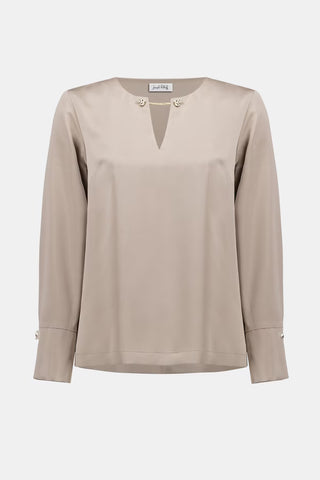 Satin Straight Top